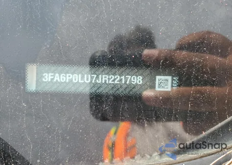 2018 Ford Fusion Se Hybrid from USA, damaged, VIN 3FA6P0LU7JR221798